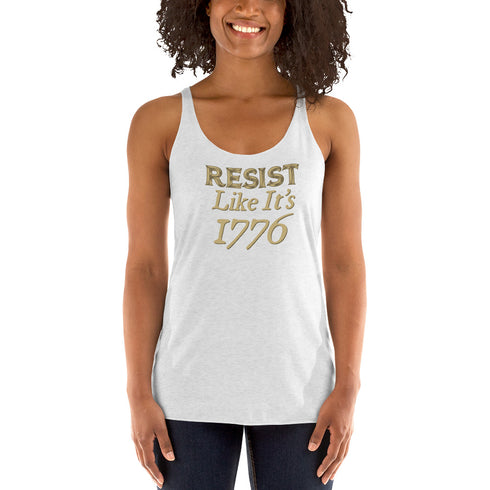 Resist Like It's 1776 Women's Tank Top - Mainstream Freedom